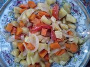 A picture of carrot salad with cumin