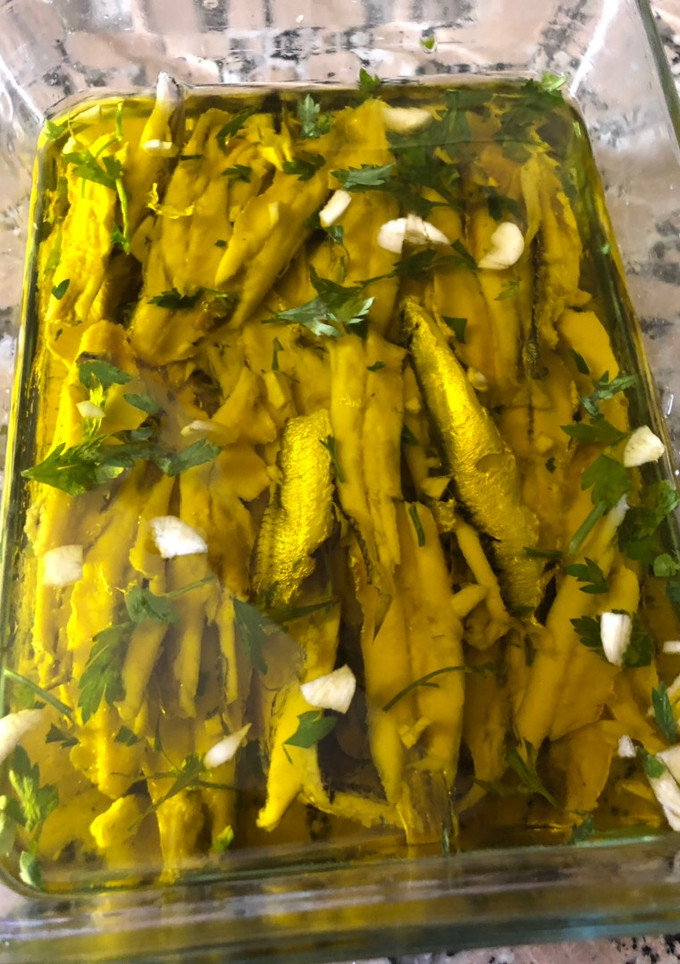 Una foto de Boquerones en vinagre, fácil sanos y con todos sus trucos