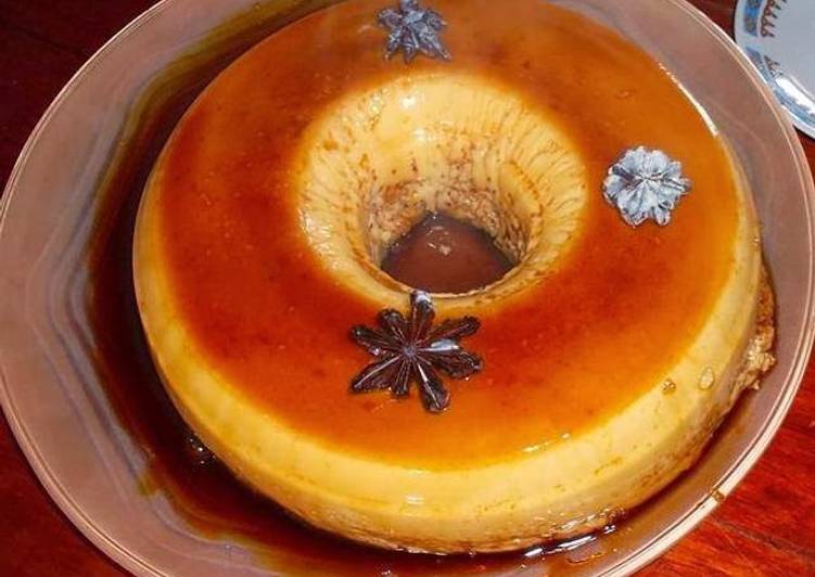 Pudim de Anis no Microondas