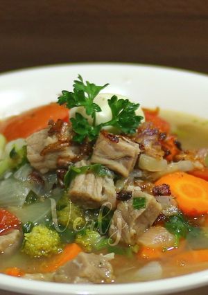 Foto resep 🥘Sop daging rempah🍲