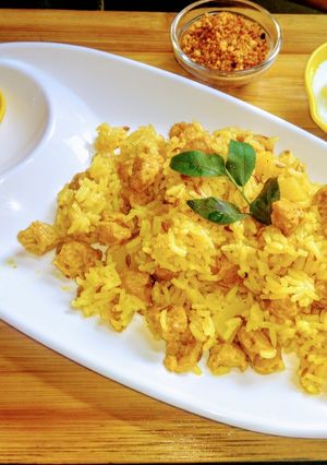 A picture of Soya Pulao.