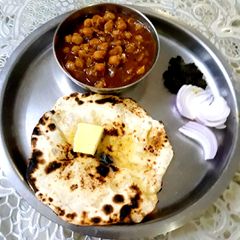 A picture of Amritsari choley.