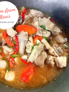 Foto resep Ayam Asam Manis