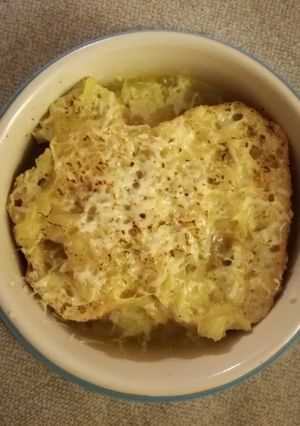 Foto principal de Sopa de queso y cebolla