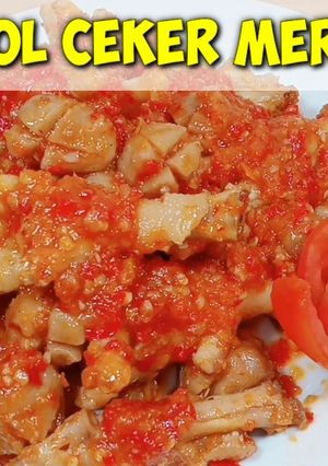 Foto resep Pentol ceker mercon