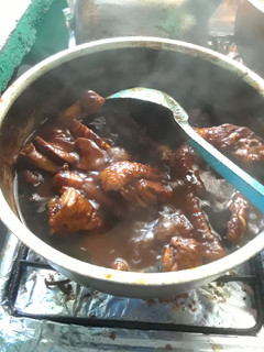 Una foto de Pollo a los 4 chiles Rosa María