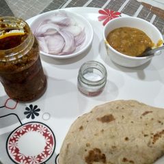 A picture of Besan sabji recipe.
