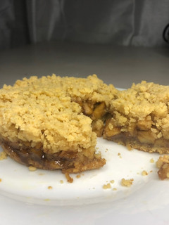 Una foto de Crumble de manzana 🍏 individual