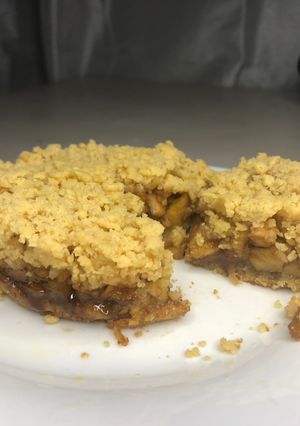 Una foto de Crumble de manzana 🍏 individual