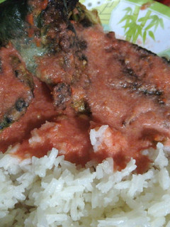 Una foto de Chiles rellenos