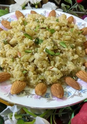 A picture of Lauki ka Halwa.