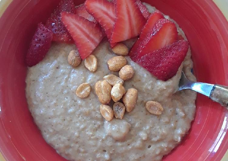 Easiest Way to Make Homemade PB&J Oatmeal