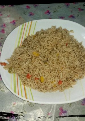 صورة لوصفة رز بالقرفه