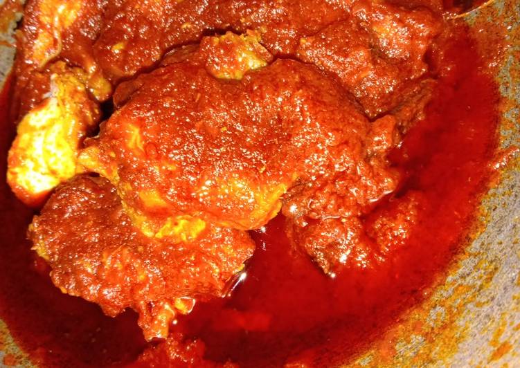 Resep Ayam masak habang Anti Gagal
