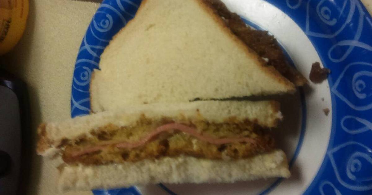 Corn breaded bologna sandwich Recipe by ilovemywife72700 Cookpad