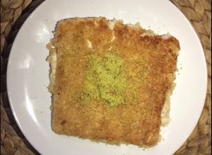 صورة لوصفة كنافة قشطة بالتوست