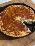 Beef Bacon & Brussels Pot Pie