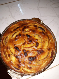 Una foto de Tarta de manzana suave