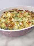 Broccolo romanesco al forno con besciamella