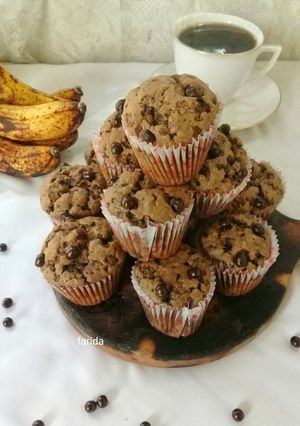 Foto resep Chocolate Banana Muffin