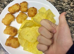 Una foto de Nuggets a la freidora de Aire (con Light’s)