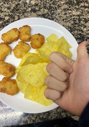 Una foto de Nuggets a la freidora de Aire (con Light’s)
