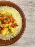 Cous-cous con verduras Sabor Cookpad