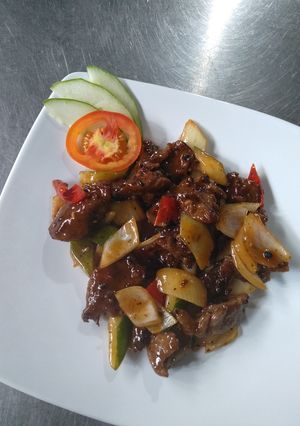 Foto resep Sapi lada hitam