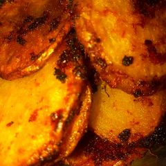 Potato Tawa Masala Fry A picture of Potato Tawa Masala Fry.