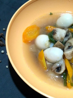 Foto resep Sup Jamur Puyuh