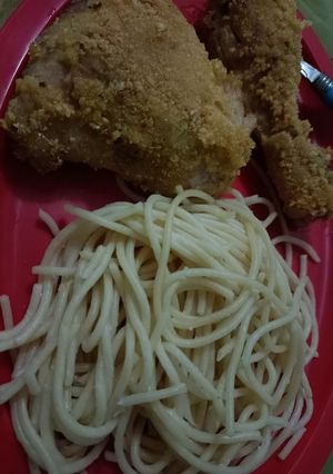 Una foto de Pollo frito