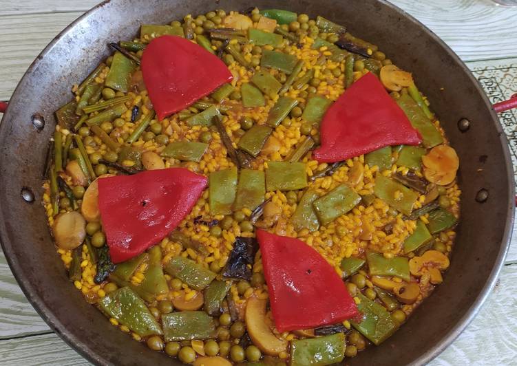 Paella Vegana Receta De Juan Cannas Cookpad