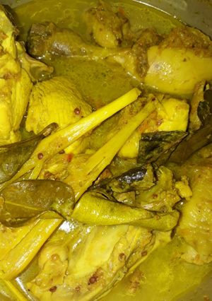 Foto resep Ayam bumbu kuning