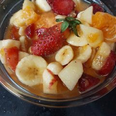 Juicy Fruit Chaat A picture of Juicy Fruit Chaat.