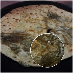New recipe saag ka pratha A picture of New recipe saag ka pratha.