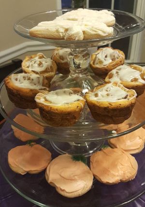 A picture of Cinnamon Roll Apple Tarts.