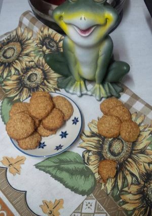 Una foto de Galletitas de avena y coco