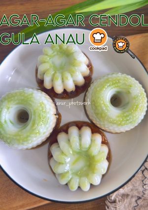 Gambar Agar-Agar Cendol Gula Anau