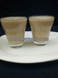A picture of Apple smoothie.