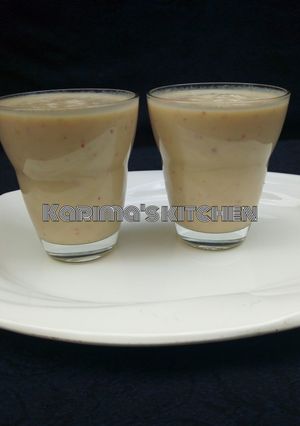 A picture of Apple smoothie.