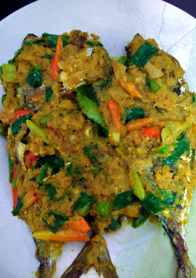 Foto resep Ikan kembung bumbu acar #berburucelemekemas #resolusi2019