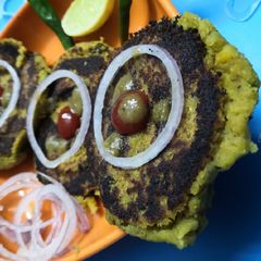 Bottle gourd and chana Dal ke cutlets A picture of Bottle gourd and chana Dal ke cutlets.