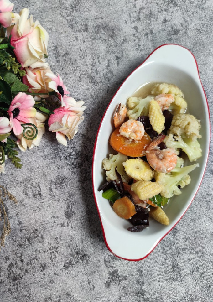 Foto resep Capcay udang