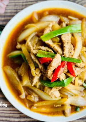 蔥燒豬柳 / 家常菜 的食譜成品照片
