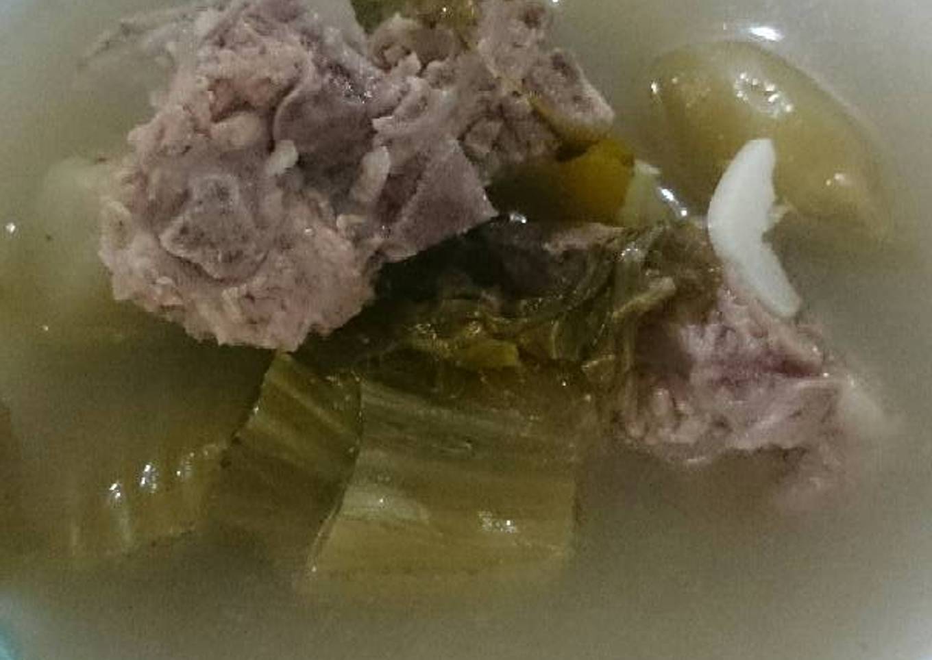 Bakut sayur asin