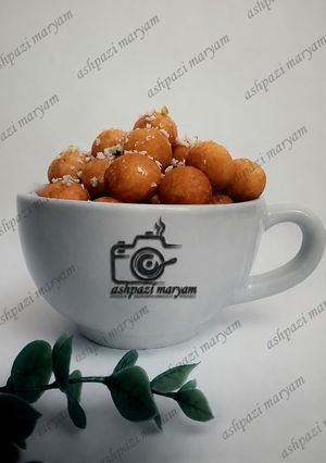 عکسی از دستور شیرینی الجزایری