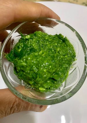 A picture of Palak Paneer Spread / Dip.