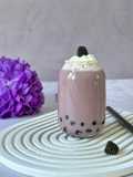 شاي بوبا بالتوت 🫐 Blueberry Bubble Tea