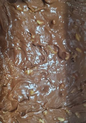 A picture of Mom's Fudge.