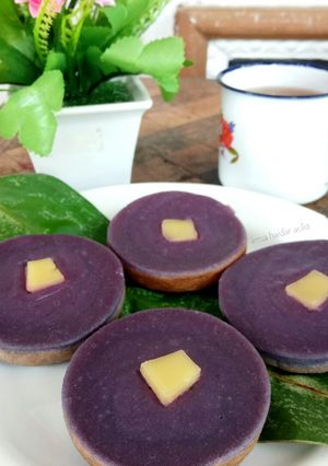 Foto resep Kue lumpur ubi ungu